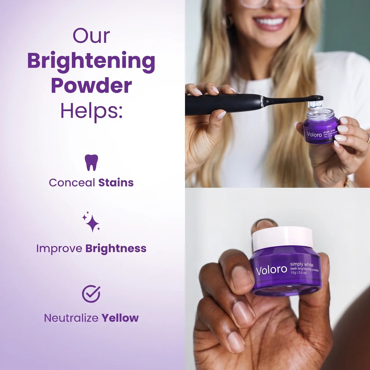 Voloro™ - Teeth Powders